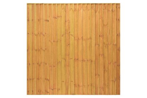 Picture of Grange Featheredge Fence Panel (Brown) 1.8m