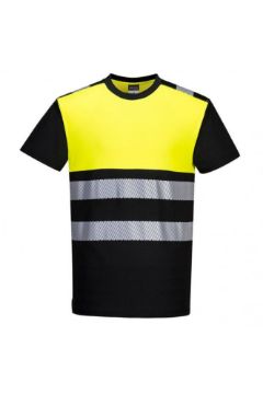 Picture of Portwest PW311 Hi-Vis Class 1 T-Shirt - Black/Yellow