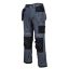 Picture of PortWest PW3 Holster Work Trousers Zoom Grey/Black Regular Length