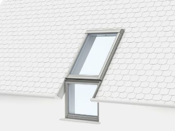Picture of Velux Twin Roof/Vert. Window Slate Flashing