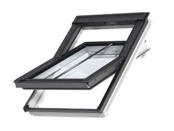 Picture of Velux White Painted Conservation Centre Pivot Window with EDJ Flashing