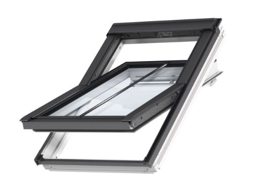 Picture of Velux White Painted Conservation Centre Pivot Window with EDJ Flashing