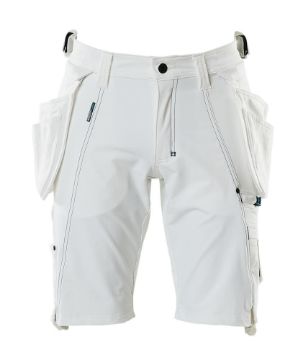 Picture of Mascot Advanced Shorts With Holster Pockets Cordura White