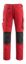 Picture of Mascot Unique Trousers With Kneepad Pockets Cordura Dark Red/Black