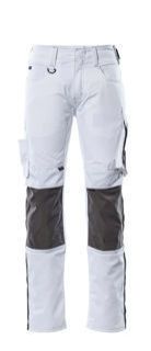 Picture of MASCOT® UNIQUE Trousers with kneepad pockets White/Dark Anthracite L32 W33.5 CORDURA®
12679-442-0618