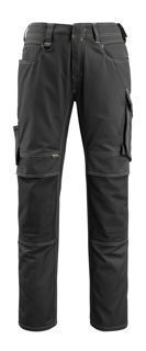 Picture of MASCOT® UNIQUE Trousers with kneepad pockets Black L32 W52.5 CORDURA®
12779-442-09