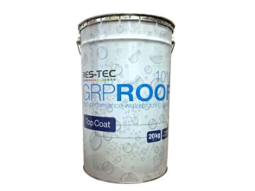 Picture of Res-Tec GRP 1010 Topcoat 20kg
160104 (30m2 Approx. Coverage per Tin)