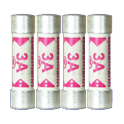 Picture of 3 Amp Plug Fuses (4)
Sparkpak A21