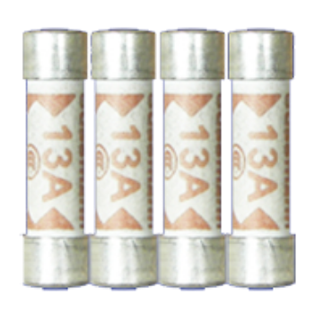 Picture of 13 Amp Plug Fuses (4)
Sparkpak A23