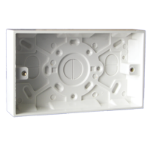 Picture of 25mm 2 Gang Pattress
Sparkpak LE77