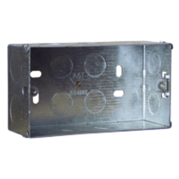 Picture of 47mm 2 Gang Metal Box
Sparkpak LA88