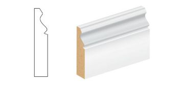 Picture of 18mm x 57mm x 4.2m White Primed MDF Ogee Architrave FSC
SLKOGPRO12018057