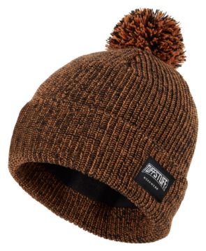 Picture of TUFFSTUFF Elite Bobble Hat Black/Orange One Size
415-ORG-ONE