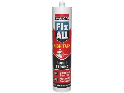 Picture of Soudal Fix All® High Tack White Super Strong Sealant & Adhesive 290ml
121648