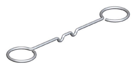 Picture of Expamet 250mm Stainless Steel Type 4 Wall Tie HRT4 Equivalent (250)
PT250