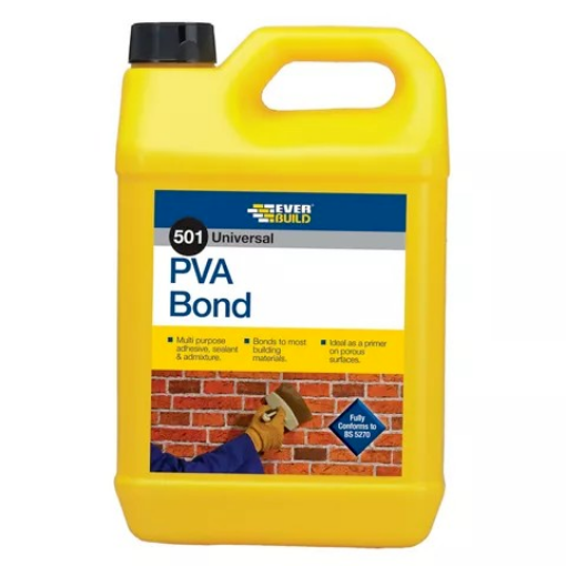 Picture of Everbuild 501 PVA Bond 500ml
PVA05L (20)