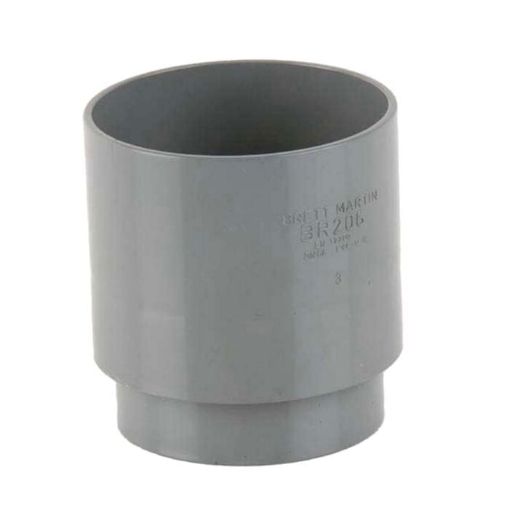 Picture of Brett Martin 68mm Grey Round Downpipe Connector
BR206G (10)