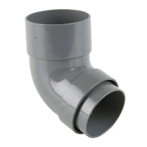 Picture of Brett Martin 68mm Grey Round Downpipe 92.5° Bend
BR208G (10)