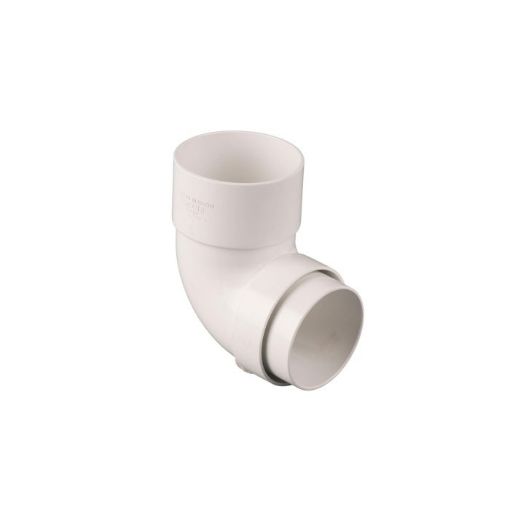 Picture of Brett Martin 68mm White Round Downpipe 112.5° Bend
BR209A (10)