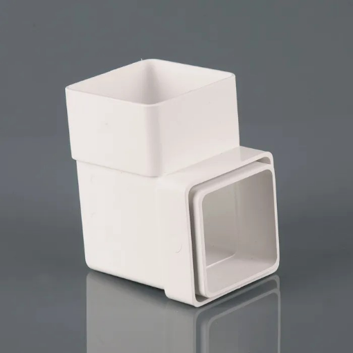 Picture of Brett Martin 65mm White Square Downpipe 92.5° Bend
BR508A (10)