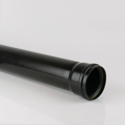 Picture of Brett Martin 110mm Black EN1329 Single Socket Pipe 4m
BS415B