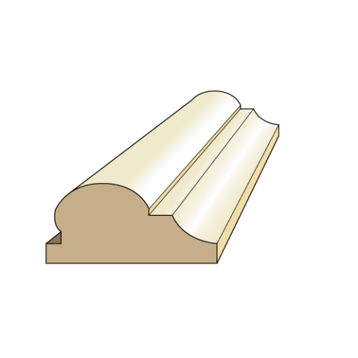 Picture of 25mm x 63mm Picture Rail