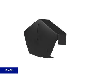Picture of Timloc Universal Dry Fix Angled Ridge End Cap Black